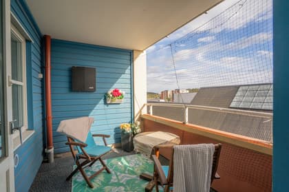 Balkong eller utsiktsbild