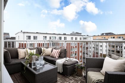 Balkong eller utsiktsbild