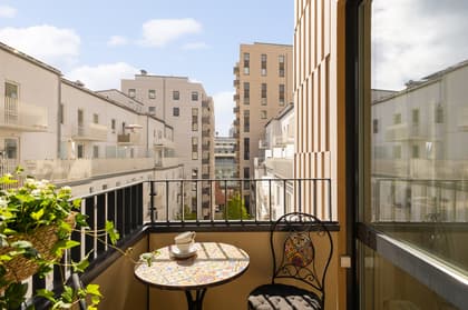 Balkong eller utsiktsbild