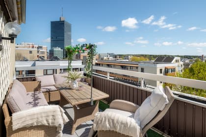 Balkong eller utsiktsbild