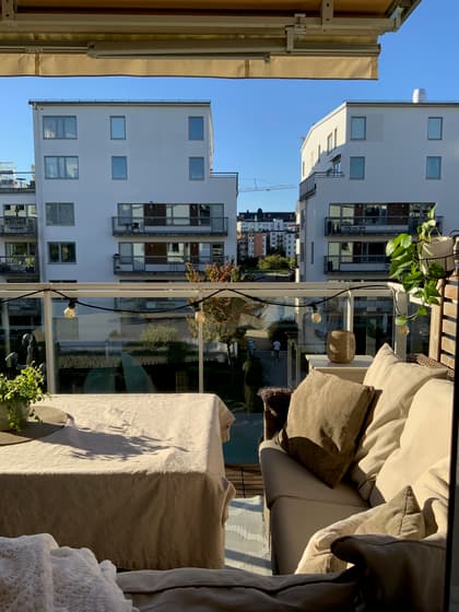 Balkong eller utsiktsbild