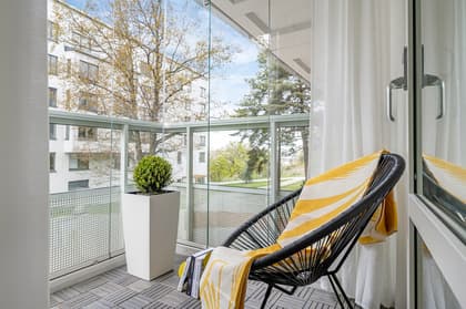 Balkong eller utsiktsbild