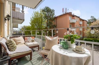 Balkong eller utsiktsbild