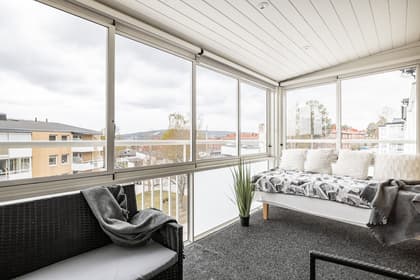 Balkong eller utsiktsbild