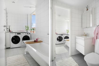 Tvättstuga/badrum