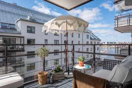 Balkong eller utsiktsbild