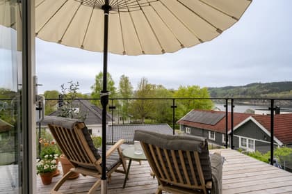 Balkong eller utsiktsbild