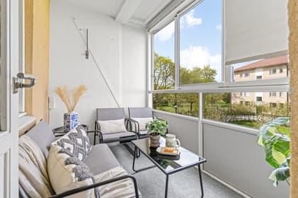 Balkong eller utsiktsbild