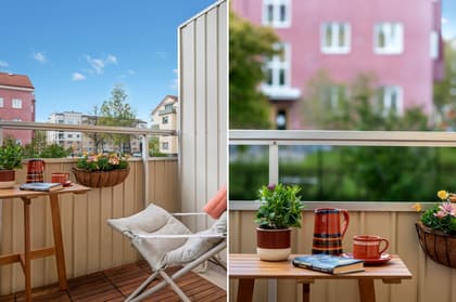 Balkong eller utsiktsbild