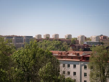 Balkong eller utsiktsbild