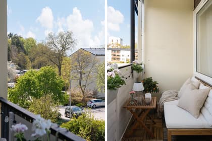 Balkong eller utsiktsbild