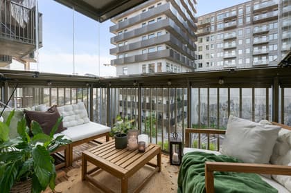 Balkong eller utsiktsbild