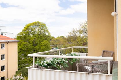 Balkong eller utsiktsbild