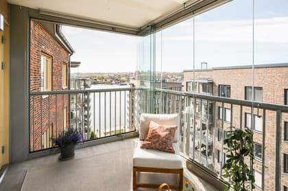 Balkong eller utsiktsbild