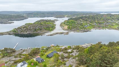 Illustrerad karta över fastigheten eller området