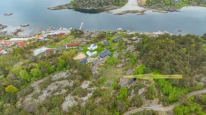 Illustrerad karta över fastigheten eller området