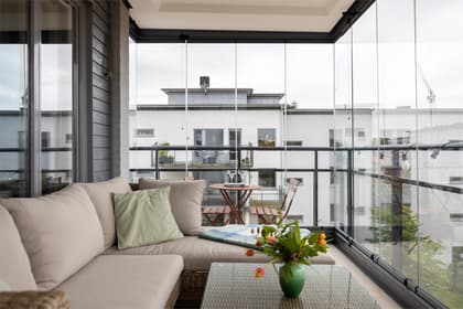 Balkong eller utsiktsbild