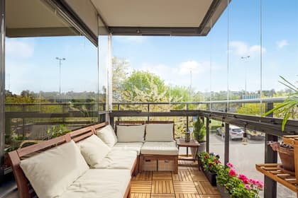 Balkong eller utsiktsbild