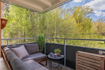 Balkong eller utsiktsbild