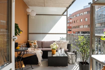 Balkong eller utsiktsbild