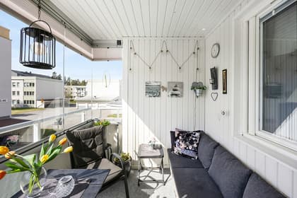 Balkong eller utsiktsbild