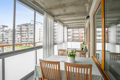 Balkong eller utsiktsbild