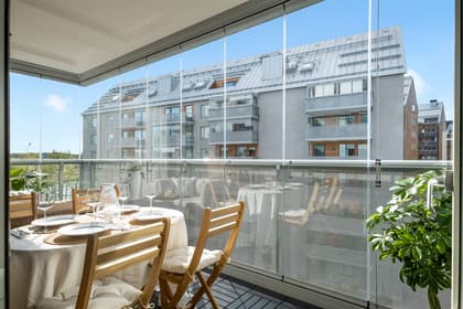 Balkong eller utsiktsbild