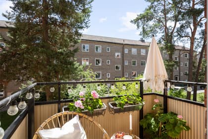 Balkong eller utsiktsbild