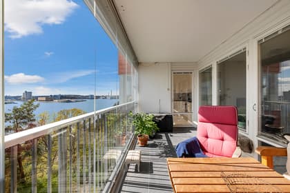 Balkong eller utsiktsbild