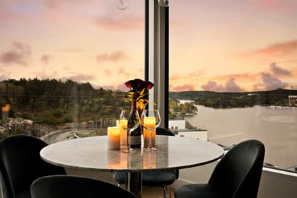 Balkong eller utsiktsbild