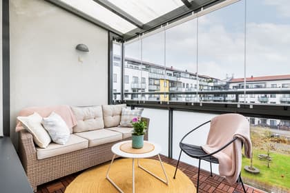 Balkong eller utsiktsbild