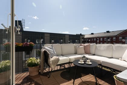 Balkong eller utsiktsbild