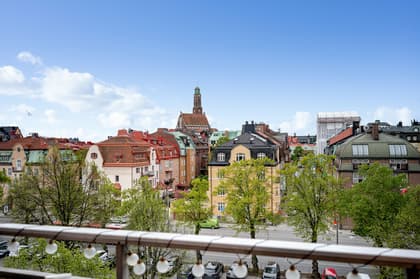 Balkong eller utsiktsbild