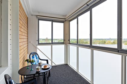 Balkong eller utsiktsbild