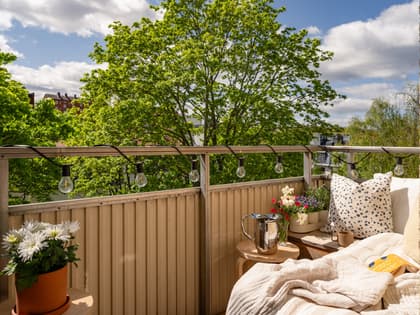 Balkong eller utsiktsbild