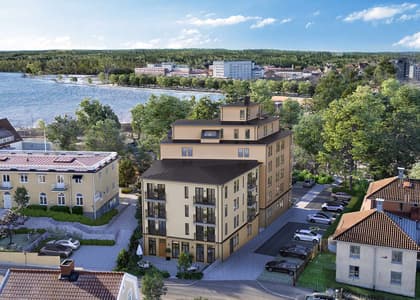 Balkong eller utsiktsbild