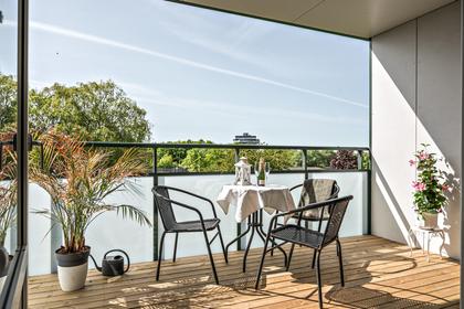 Balkong eller utsiktsbild