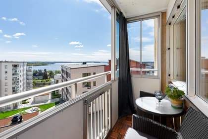 Balkong eller utsiktsbild