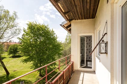 Balkong eller utsiktsbild