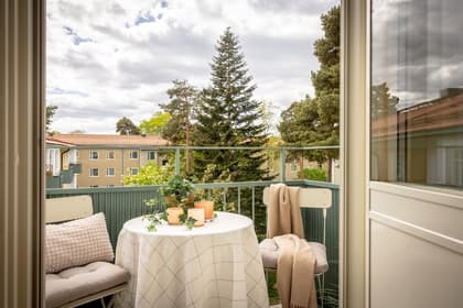 Balkong eller utsiktsbild