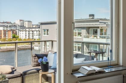 Balkong eller utsiktsbild