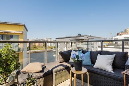 Balkong eller utsiktsbild