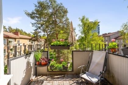 Balkong eller utsiktsbild