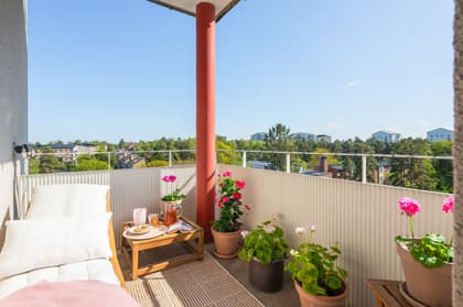 Balkong eller utsiktsbild