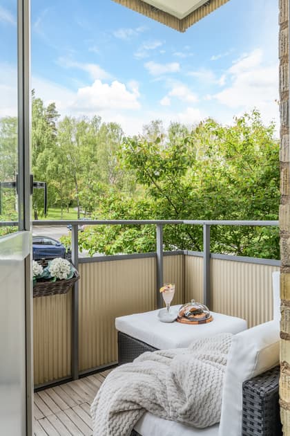 Balkong eller utsiktsbild