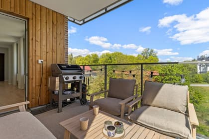 Balkong eller utsiktsbild