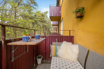 Balkong eller utsiktsbild