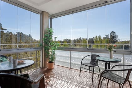 Balkong eller utsiktsbild