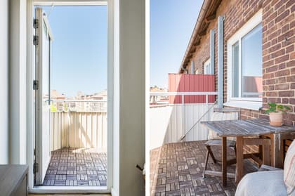 Balkong eller utsiktsbild