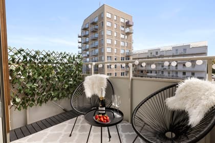 Balkong eller utsiktsbild